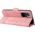 BETOPNICE 001 For Xiaomi Redmi Note 11 Pro 5G (MediaTek) / Note 11 Pro+ 5G / Poco X4 NFC / 11i 5G Imprinted Stitching Line Leather Case Phone Wallet Stand Cover