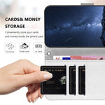Til Samsung Galaxy A05 4G Telefonetuier Pung Stander Farve Sammenføjning Lædercover med Magnetisk Lås