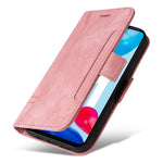 BETOPNICE 001 For Xiaomi Redmi Note 11 4G (Qualcomm) / Note 11S 4G Imprinted Stitching Line Full Protection Stand Case PU Leather Wallet Cover with Strap