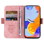 BETOPNICE 001 För Xiaomi Redmi Note 12 Pro 4G / 11 Pro 4G (MediaTek) / Note 11 Pro 5G (Qualcomm) / Note 11E Pro 5G PU-lädermobilskal med tryckta sömmar, plånboksfodral