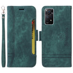 BETOPNICE 001 För Xiaomi Redmi Note 12 Pro 4G / 11 Pro 4G (MediaTek) / Note 11 Pro 5G (Qualcomm) / Note 11E Pro 5G PU-lädermobilskal med tryckta sömmar, plånboksfodral