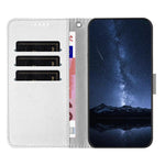For Samsung Galaxy A34 5G Phone Cases Wallet Stand Color Splicing Leather Cover with Magnetic Clasp