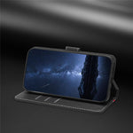 For Samsung Galaxy Xcover7 Phone Cases Wallet Stand Color Splicing Leather Cover with Magnetic Clasp