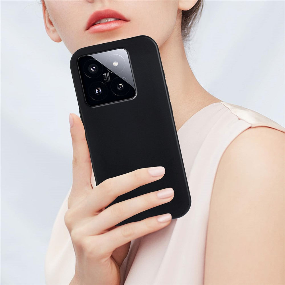 Xiaomi 14T Pro TPU-skal mjukt matt anti-fingeravtrycksmobil baksida