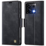 AUTSPACE For Xiaomi Poco X6 5G / Xiaomi Redmi Note 13 Pro 5G Case  A11 RFID Blocking Retro Leather Cell Phone Wallet Cover
