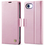 AUTSPACE For iPhone 17th / 16th Case A11 RFID Blocking Retro Leather Cell Phone Wallet Cover