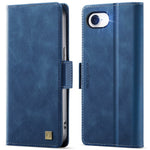 AUTSPACE For iPhone 17th / 16th Case A11 RFID Blocking Retro Leather Cell Phone Wallet Cover