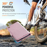AUTSPACE For Samsung Galaxy S25 Edge Case  A11 RFID Blocking Retro Leather Cell Phone Wallet Cover