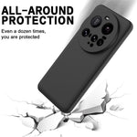 For Xiaomi 15 Ultra Liquid Silicone Case Phone Back Cover with Hand Strap