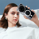 For Xiaomi 15 Ultra Clear Phone Case Magnetic Case TPU+Acrylic Back Cover