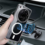 For Xiaomi 15 Ultra Clear Phone Case Magnetic Case TPU+Acrylic Back Cover