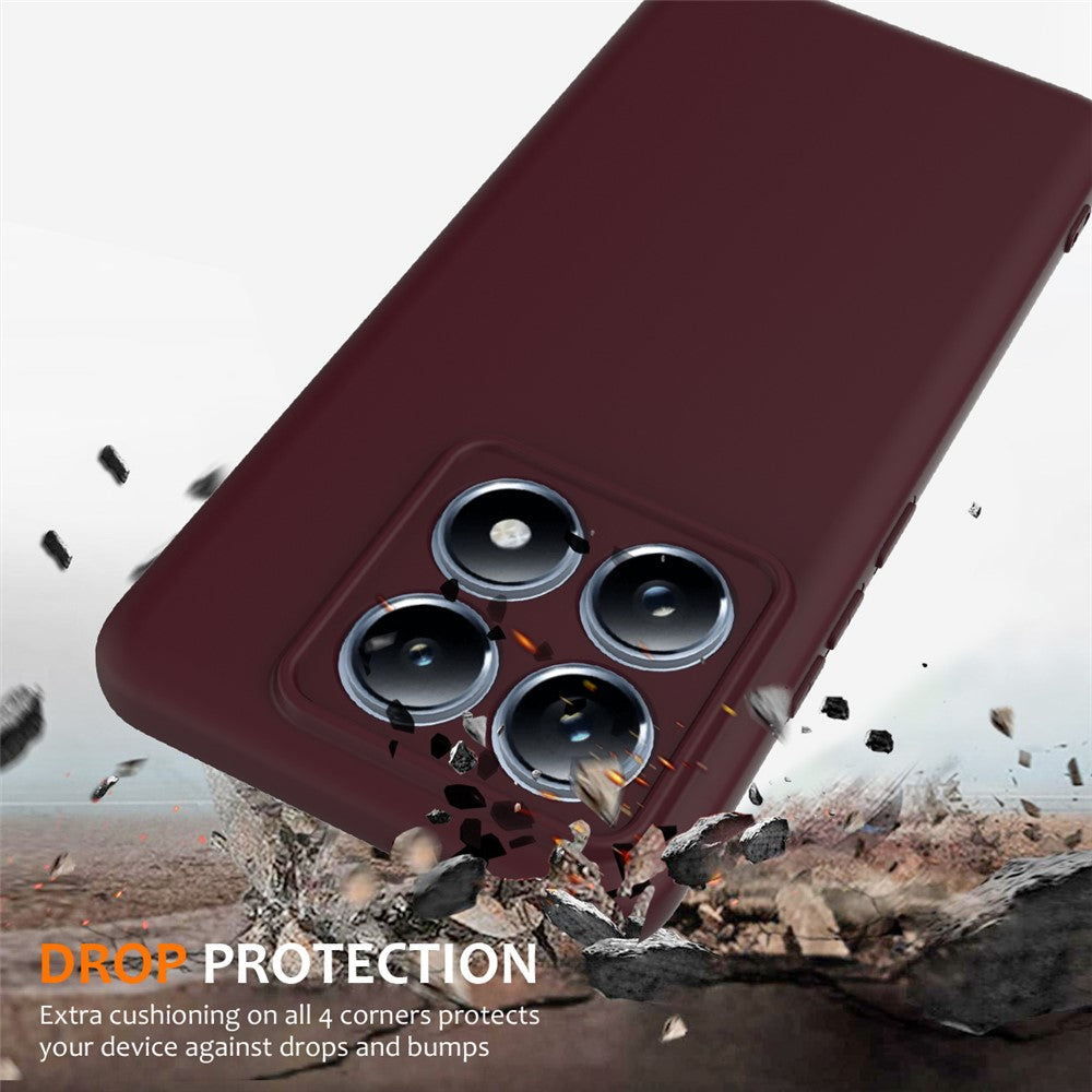 For Xiaomi 14T Pro Case Magnetic Case Anti-Drop Liquid Silicone Phone Cover
