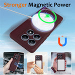 For Xiaomi 14T Pro Case Magnetic Case Anti-Drop Liquid Silicone Phone Cover