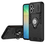 Samsung Galaxy A06 5G-skal Slide Camshield Stativ PC + TPU mobilskal