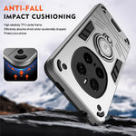 For Honor Magic7 Pro 5G Case Slide Camshield Kickstand PC + TPU Phone Cover