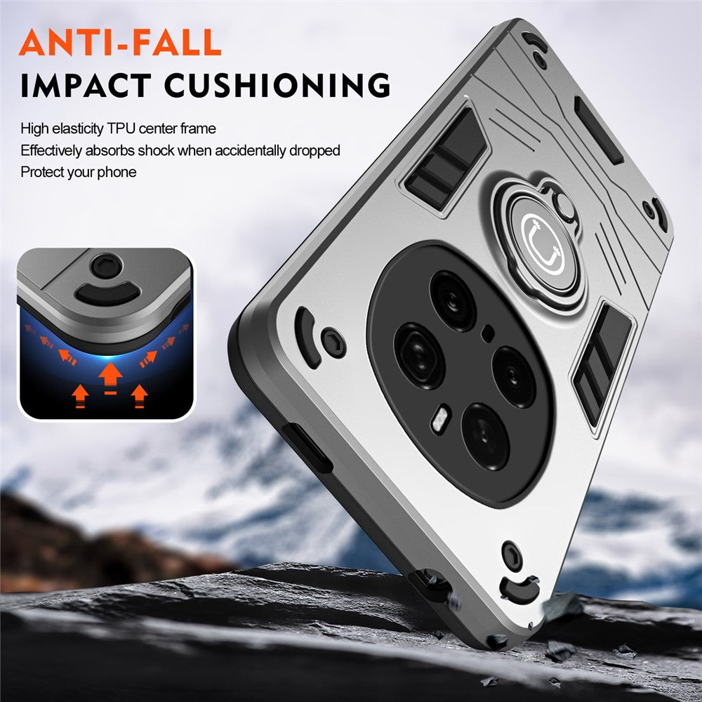 For Honor Magic7 Pro 5G Case Slide Camshield Kickstand PC + TPU Phone Cover