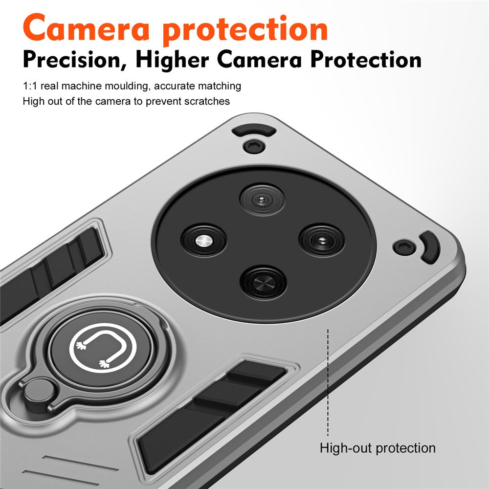 For Honor Magic7 Lite 5G / X9c 5G / X60 Pro 5G Case Slide Camshield Kickstand PC + TPU Phone Cover