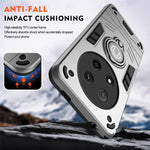 For Honor Magic7 Lite 5G / X9c 5G / X60 Pro 5G Case Slide Camshield Kickstand PC + TPU Phone Cover