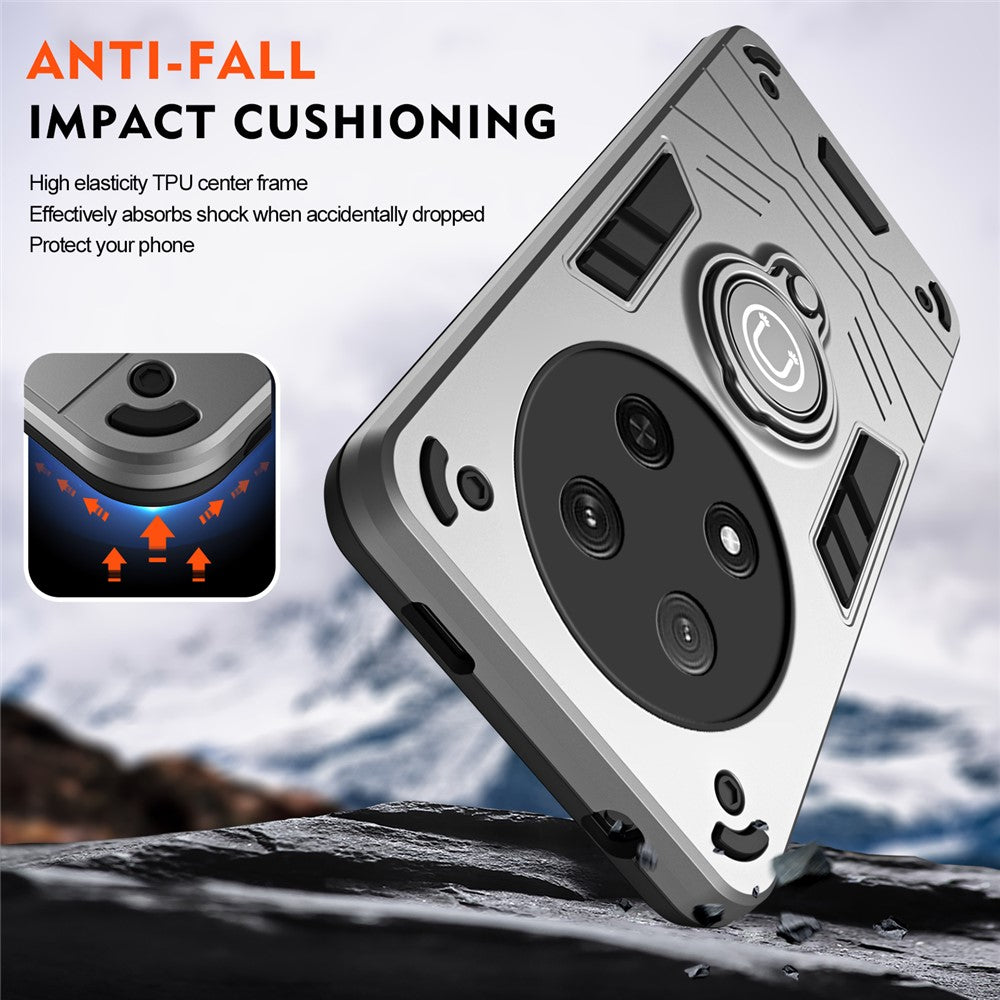 For Honor Magic7 Lite 5G / X9c 5G / X60 Pro 5G Case Slide Camshield Kickstand PC + TPU Phone Cover
