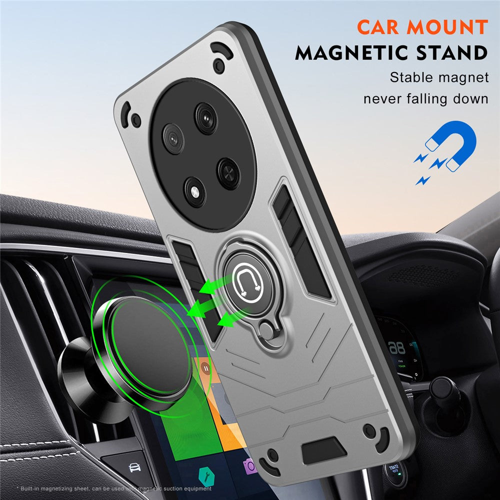 For Honor Magic7 Lite 5G / X9c 5G / X60 Pro 5G Case Slide Camshield Kickstand PC + TPU Phone Cover