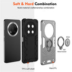 For Honor Magic7 Lite 5G / X9c 5G / X60 Pro 5G Case Slide Camshield Kickstand PC + TPU Phone Cover