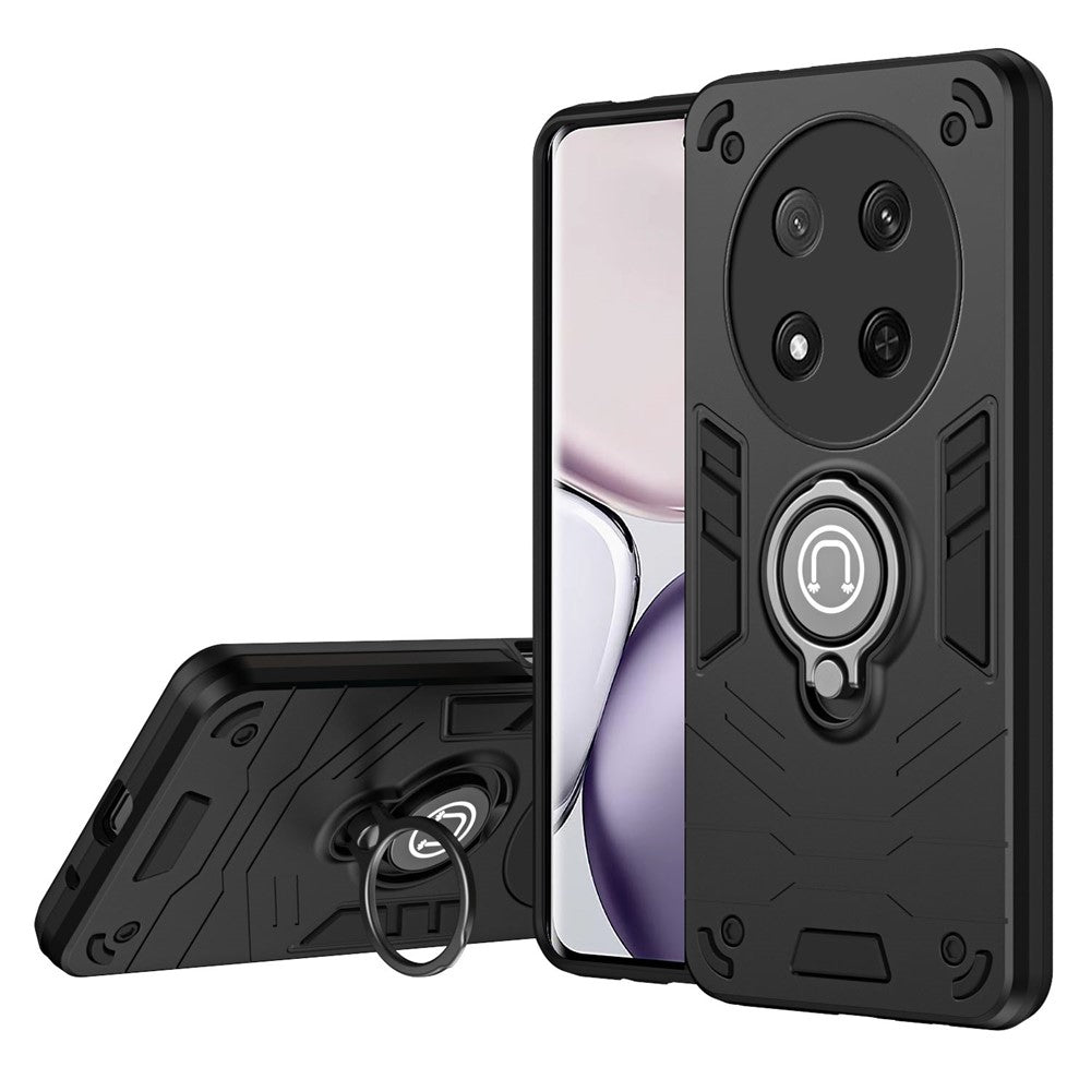For Honor Magic7 Lite 5G / X9c 5G / X60 Pro 5G Case Slide Camshield Kickstand PC + TPU Phone Cover