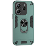 For Xiaomi Redmi Note 14 4G (164.84mm) Case PC + TPU Drop Defend Phone Cover with Ring Kickstand