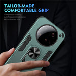 For Xiaomi 15 Ultra Case PC + TPU Drop Defend Phone Cover with Ring Kickstand