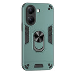 For Xiaomi Poco X7 Pro 5G Case PC + TPU Drop Defend Phone Cover with Ring Kickstand