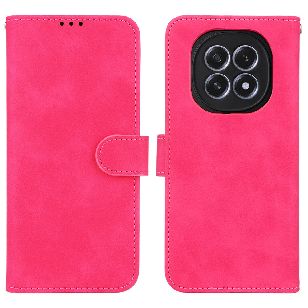 For Oppo F29 Pro 5G (Global) / A5 Pro 5G (China) Leather Case Skin Feel Anti Drop Wallet Flip Phone Cover