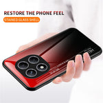 For Xiaomi Redmi Note 14 Pro 4G Case Anti-Scratch Tempered Glass + PC + TPU Phone Cover
