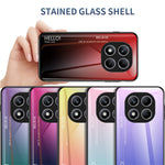 For Xiaomi Redmi Note 14 Pro 4G Case Anti-Scratch Tempered Glass + PC + TPU Phone Cover