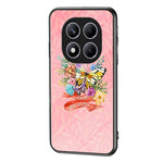 For Xiaomi Redmi Note 14 Pro 4G Case Butterfly Pattern TPU + Tempered Glass Protective Phone Cover