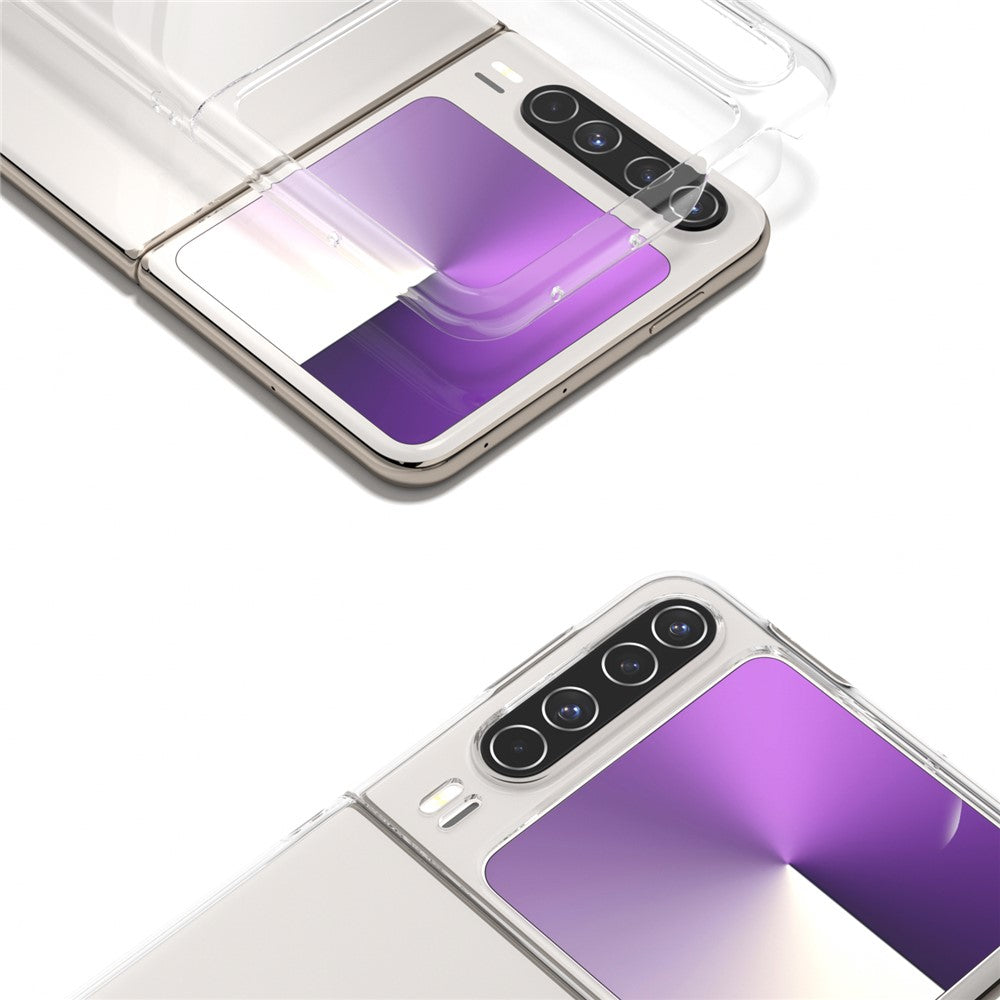 For Huawei Pura X Clear Case Anti-Drop Hard PC Phone Cover