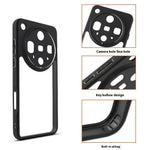 For Oppo Find X8 Ultra 5G Case Shockproof PC + TPU Clear Back Phone Cover