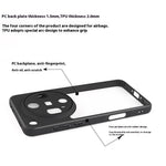 For Oppo Find X8 Ultra 5G Case Shockproof PC + TPU Clear Back Phone Cover