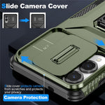 For Samsung Galaxy S25 Edge Case Camshield Kickstand TPU + PC Anti-Slip Phone Cover