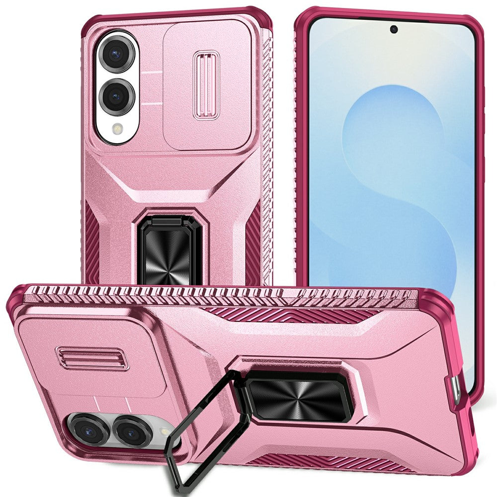 For Samsung Galaxy S25 Edge Case Camshield Kickstand TPU + PC Anti-Slip Phone Cover