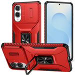 For Samsung Galaxy S25 Edge Case Camshield Kickstand TPU + PC Anti-Slip Phone Cover