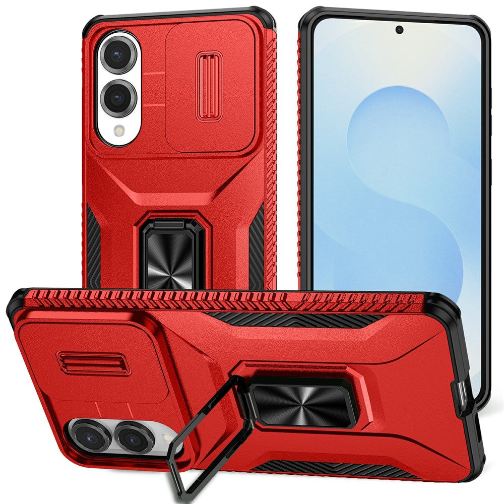For Samsung Galaxy S25 Edge Case Camshield Kickstand TPU + PC Anti-Slip Phone Cover
