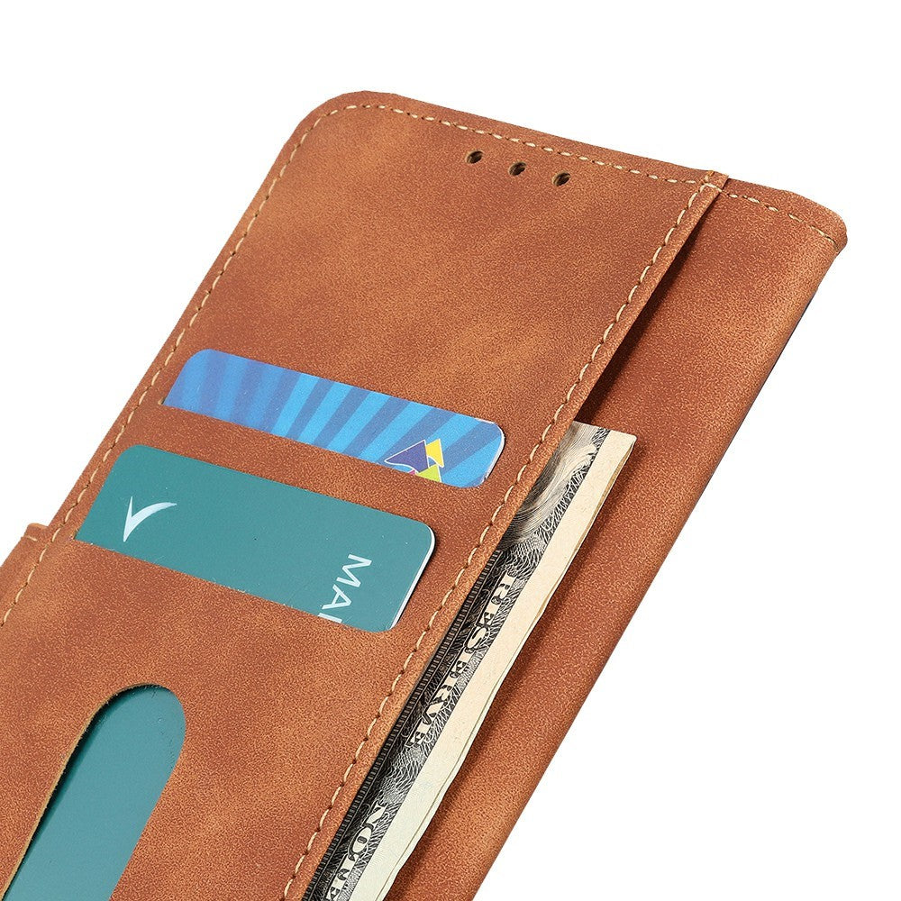KHAZNEH For Honor 400 Lite 5G Case PU Leather Retro Texture Phone Cover