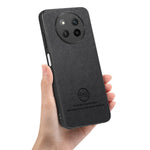 For Honor Magic7 Lite 5G / X9c 5G / X60 Pro 5G Leather Phone  Back Cover with Cloth Texture