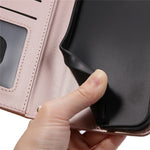 For Samsung Galaxy S25 Edge Wallet Case Rhombus Grid PU Leather Phone Cover