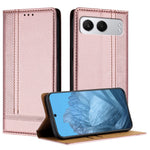 For OnePlus Nord 4 Case L-Shaped Grid Pattern Leather Stand Phone Cover with Card Slots