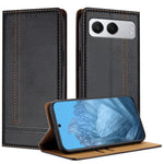 For OnePlus Nord 4 Case L-Shaped Grid Pattern Leather Stand Phone Cover with Card Slots