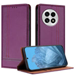 For OnePlus 13 Case L-Shaped Grid Pattern Leather Stand Phone Cover with Card Slots