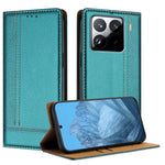 For Xiaomi 15 Pro Case L-Shaped Grid Pattern Leather Stand Phone Cover with Card Slots