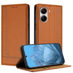 For Xiaomi Redmi Turbo 4 5G Case L-Shaped Grid Pattern Leather Stand Phone Cover with Card Slots