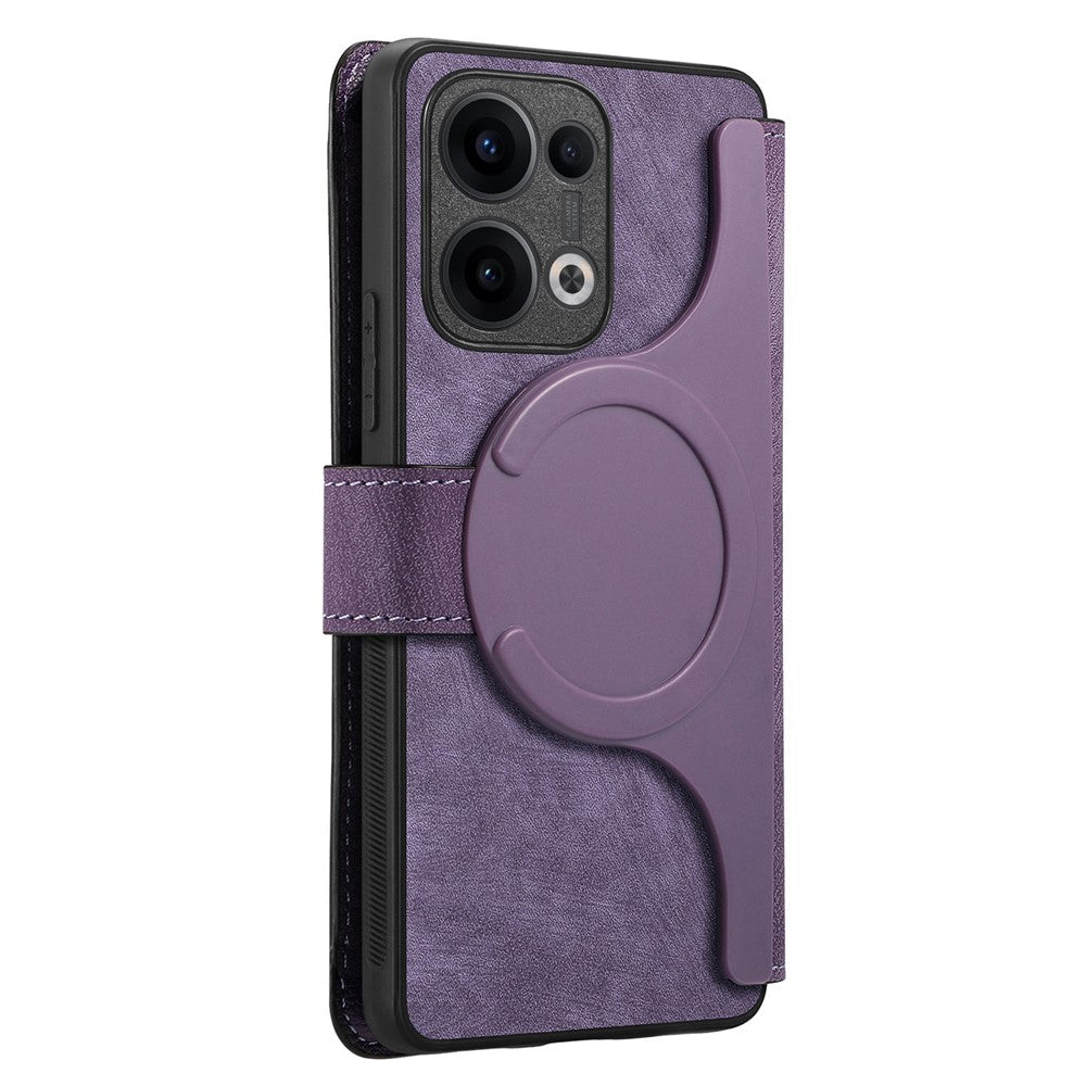 CASENEO För Oppo Reno13 5G (Global) Magnetiskt Skal Avtagbart Läderfodral för mobil Plånbok