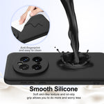 For Honor Magic7 Pro 5G Magnetic Case Anti-Drop Liquid Silicone Phone Cover